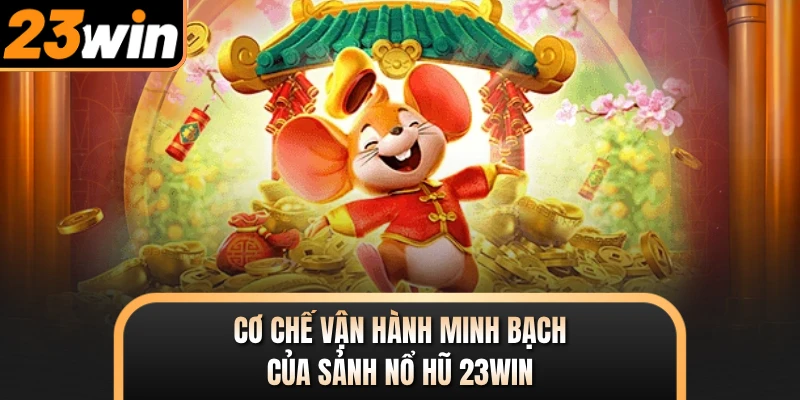 Cơ chế vận hành minh bạch của sảnh nổ hũ 23WIN