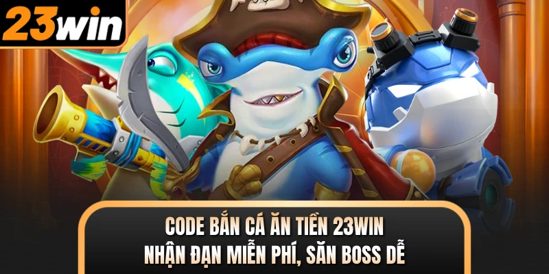 Code Bắn Cá Ăn Tiền 23WIN - Nhận Đạn Miễn Phí, Săn Boss Dễ