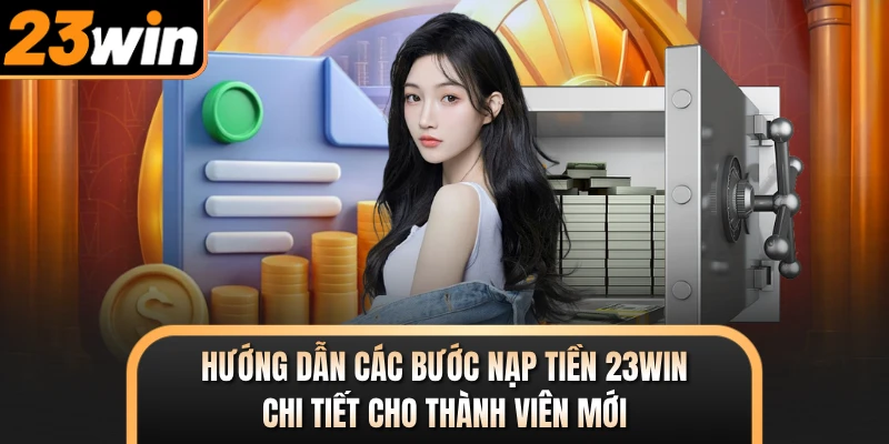 Hướng dẫn các bước nạp tiền 23WIN chi tiết cho thành viên mới