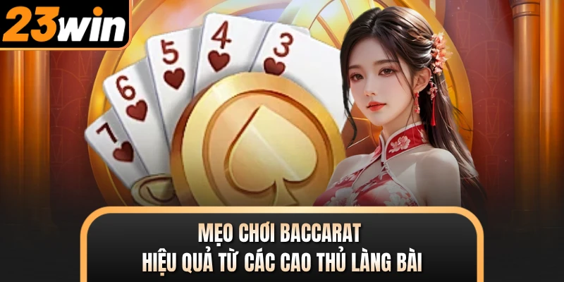 Mẹo Chơi Baccarat Hiệu Quả Từ Các Cao Thủ Làng Bài